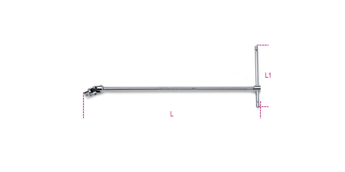 BETA 920/40 BETA 920/40 920/40 1/2-os csuklós T-hajtószár, krómozott