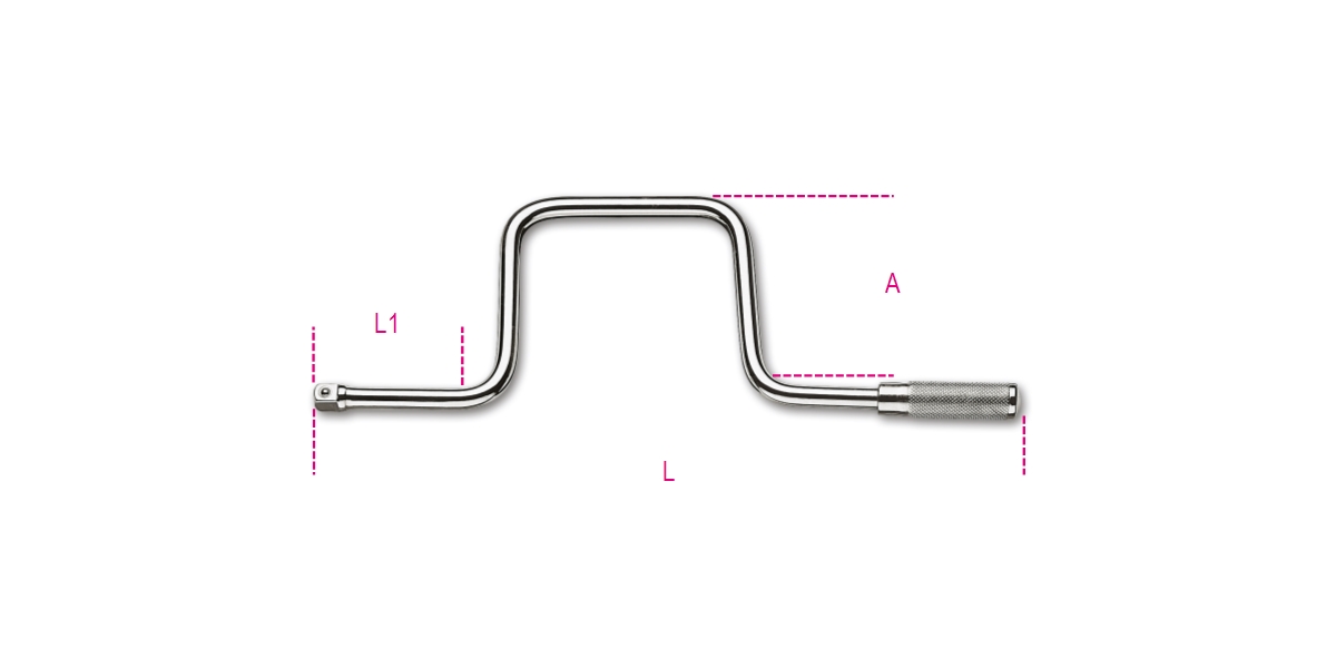 BETA 910/46 BETA 910/46 910/46 3/8-os forgattyús hajtószár, krómozott