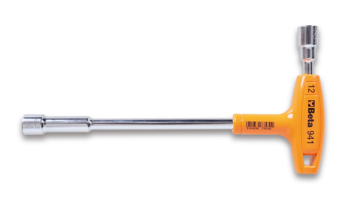 BETA 941/13 BETA 941/13 941 13 T-szárú dugókulcs, 12 x 6, műanyag markolattal