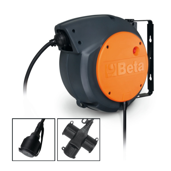BETA 1844 15-H05/3SCK BETA 1844 15-H05/3SCK 1844 15-H05/3SCK Automata kábeldob 3Gx1,5 mm2 kábellel és SCHUKO csatlakozóval