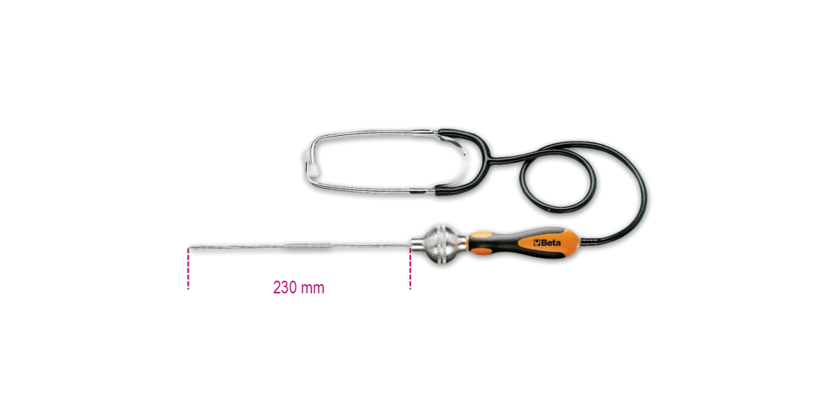 BETA 1499 BETA 1499 1499 Sztetoszkóp, acélszonda és fülhallgató, nylon nyéllel