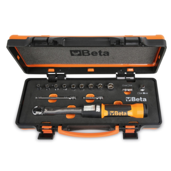BETA 666/C2 BETA 666/C2 666/C2 Zero-Reset kioldó nyomatékkulcs, dugókulcsokkal és hosszabbítókkal