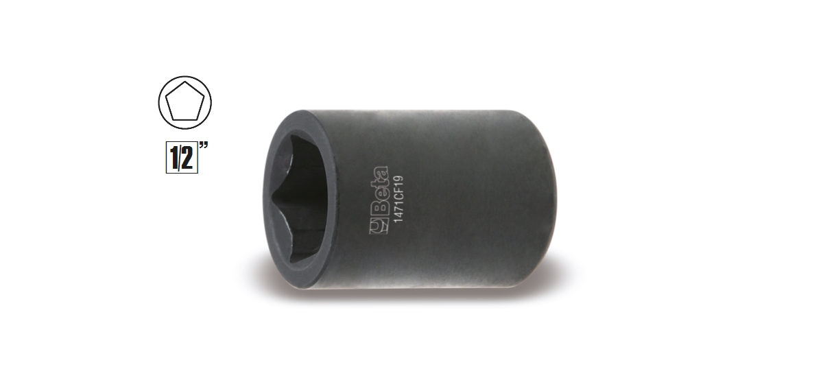 BETA 1471 CF19 BETA 1471 CF19 1471CF 19 Ötszögű-dugókulcs fékszereléshez