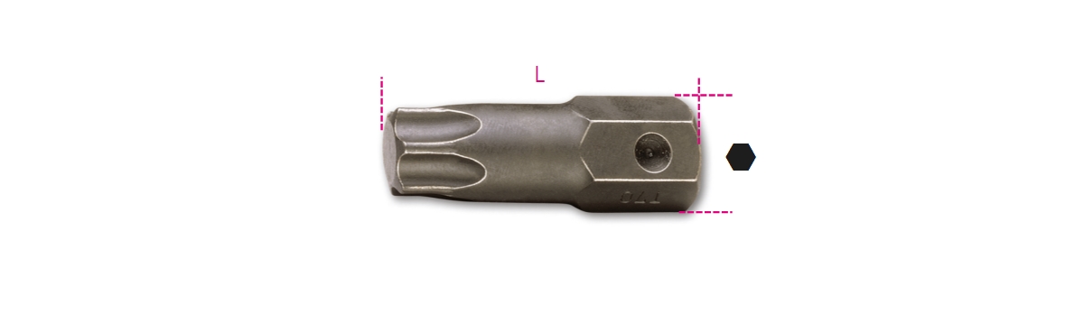 BETA 727/ES16-TX70 BETA 727/ES16-TX70 727/ES16TX T70 Torx  csavarhúzóbetét külső méret 16 mm
