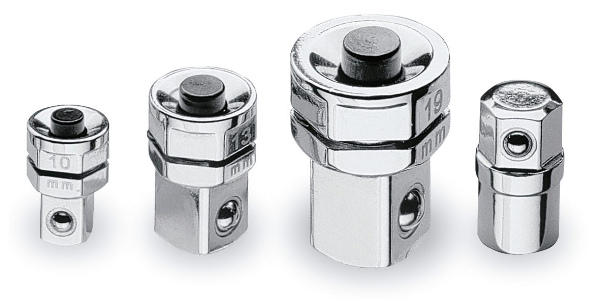 BETA 123/K4 BETA 123/K4 123/K4 Adapterkészlet racsnis kulcshoz , 4 darabos: : 1 Bitadapter 3 Adapter gyorscsatlakozóval