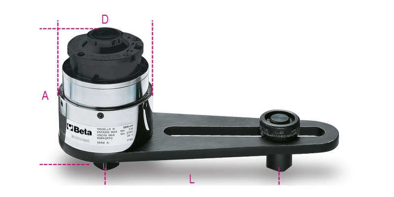 BETA 565-1R/VA - 565-2R/VA - 565-3R/VA BETA 565-1R/VA - 565-2R/VA - 565-3R/VA 565-3R/VA-NYOMATÉKSOKSZOROZÓ 25:1 TÁSKÁBAN