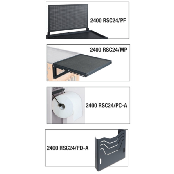 BETA 2400 RSC24/KA4 BETA 2400 RSC24/KA4 2400 RSC24/KA4 Tartozékok az RSC24, RSC24A és RSC51 szerszámkocsihoz