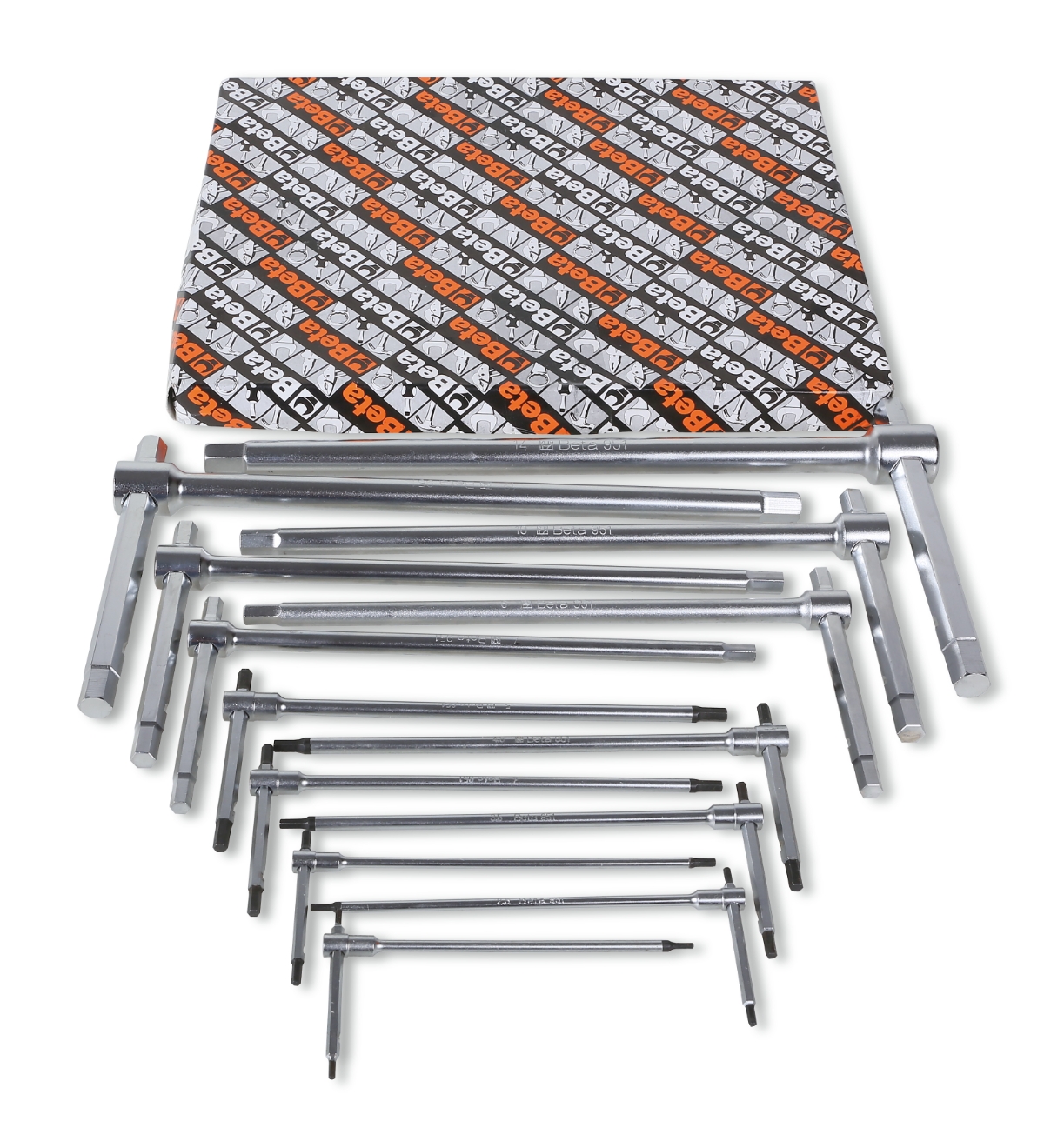 BETA 951/S 14 BETA 951/S 14 951/S14 14 részes T-szárú imbuszkulcs szerszám készlet