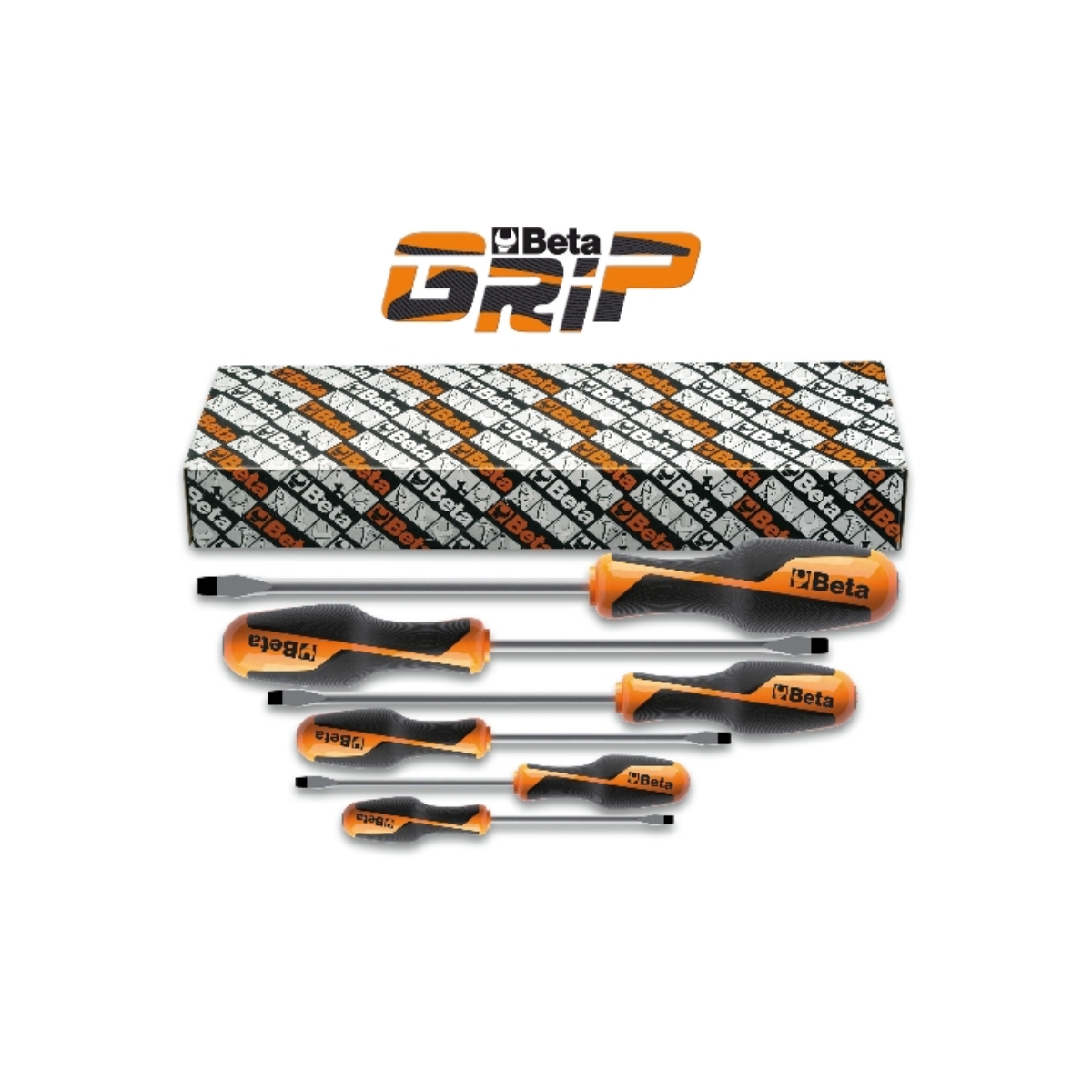 BETA 1260/S 6 BETA 1260/S 6 1260/S6 Csavarhúzókészlet hasítottfejű csavarokhoz, 6 darabos