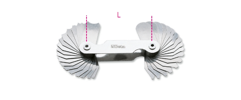 BETA 1707A/1 BETA 1707A/1 1707A/1 Rádiusz-sablon
