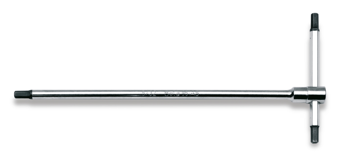 BETA 951AS/5/16 BETA 951AS/5/16 951AS 5/16 T-szárú imbuszkulcs, a végeken hatszögprofil