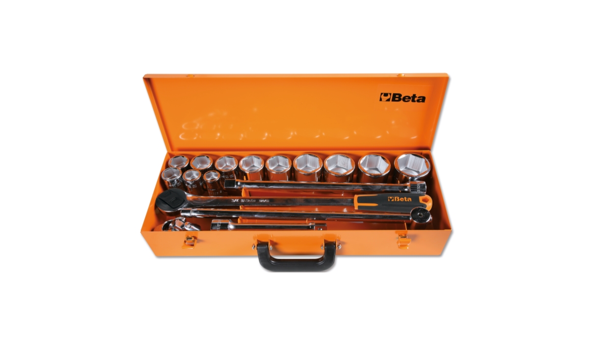 BETA 928AS/C 12 BETA 928AS/C 12 928AS/C12 12 hatlapú dugókulcs és 5 tartozék, fémdobozban