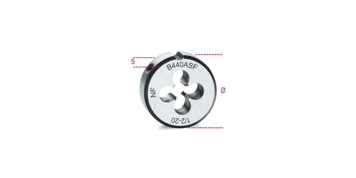 BETA 440ASF/9/16 BETA 440ASF/9/16 440ASF 9/16 Menetmetsző, UNF menet, krómacélból