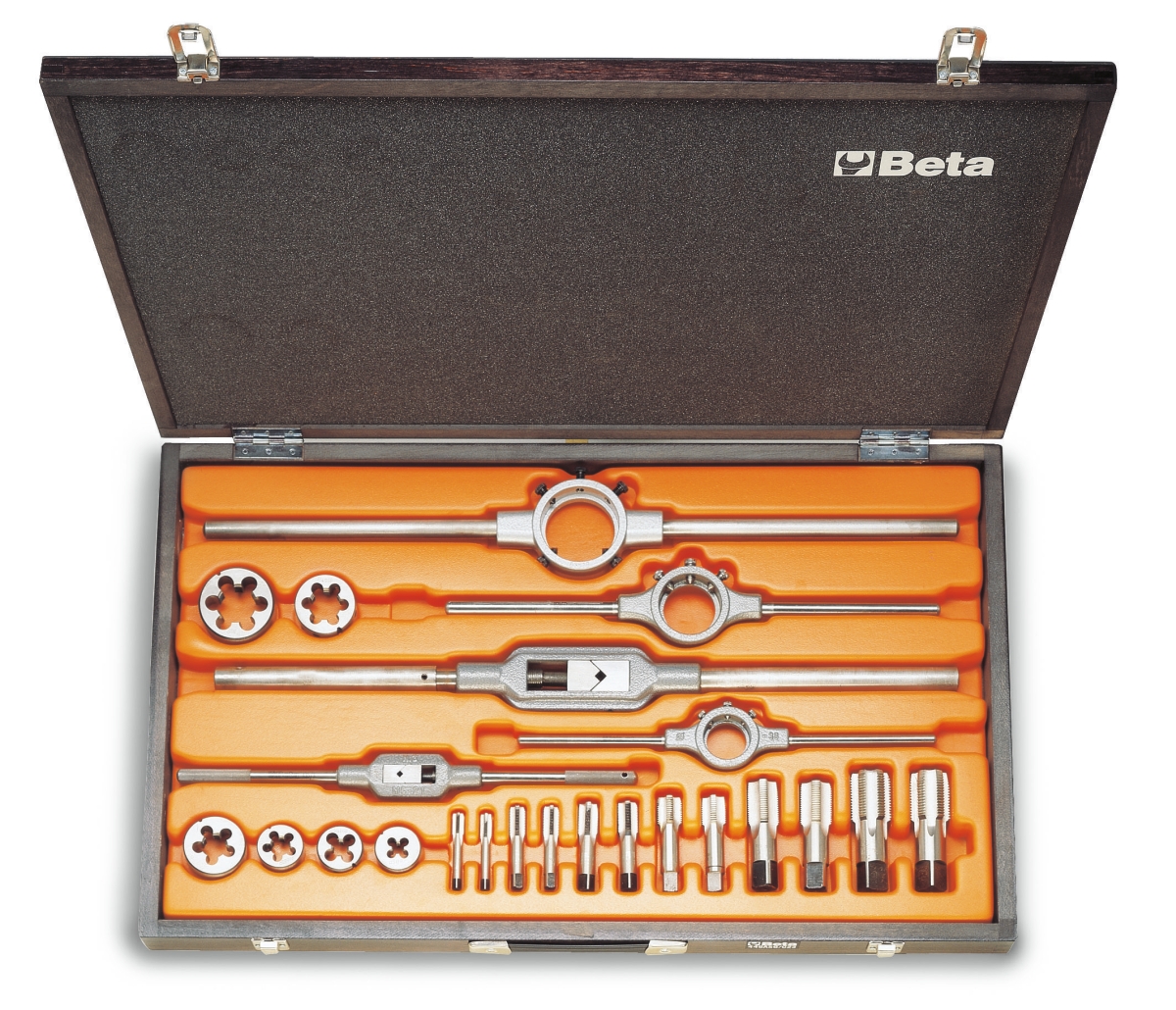 BETA 446ASG/C 23 BETA 446ASG/C 23 446ASG/C23 Krómacél menetfúró és menetmetsző készlet, hengeres gázmenet