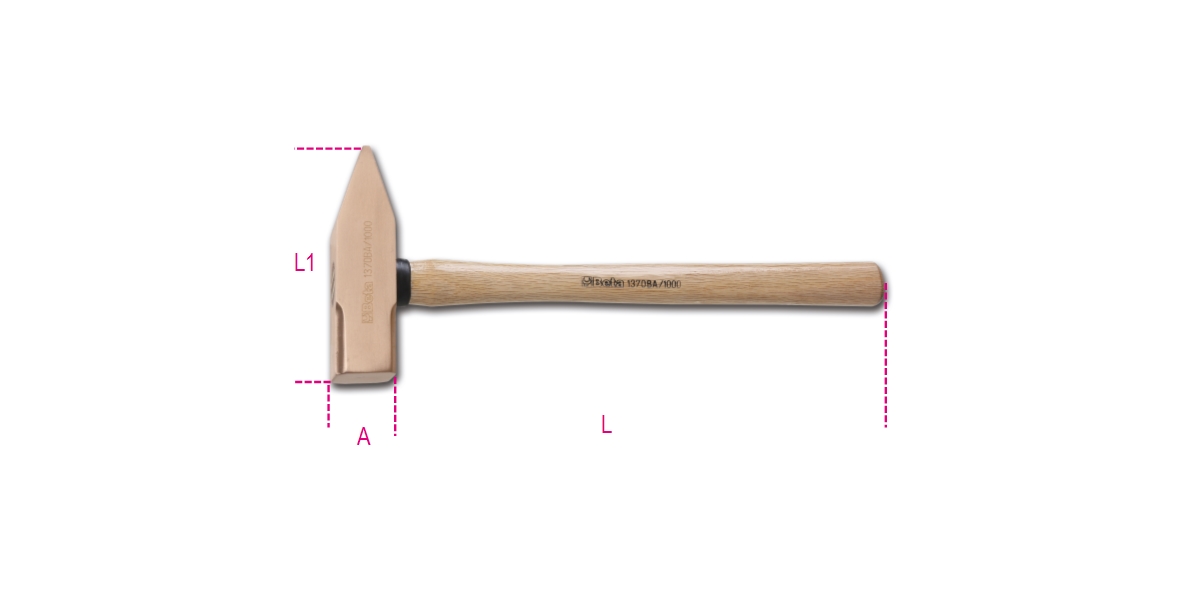 BETA 1370BA/500 BETA 1370BA/500 1370BA 500 Lakatos kalapács, szikramentes, fanyéllel