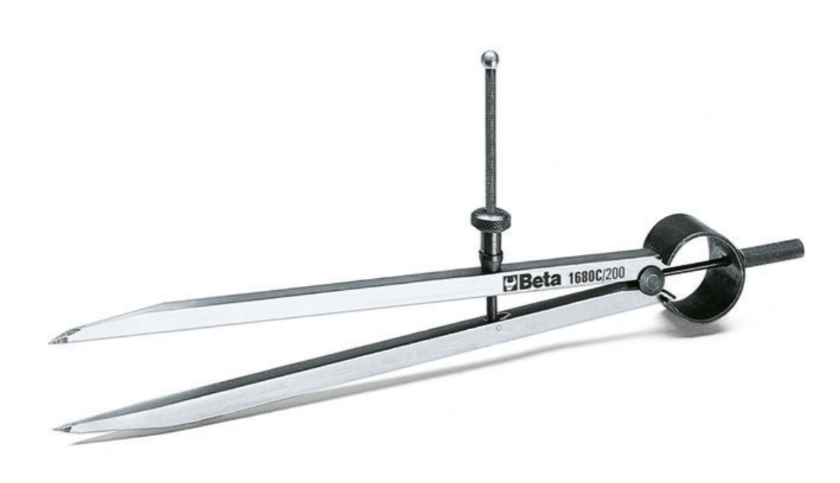 BETA 1680C/250 BETA 1680C/250 1680C 250 Precíziós jelölő körző, egyenes edzett acélhegyek