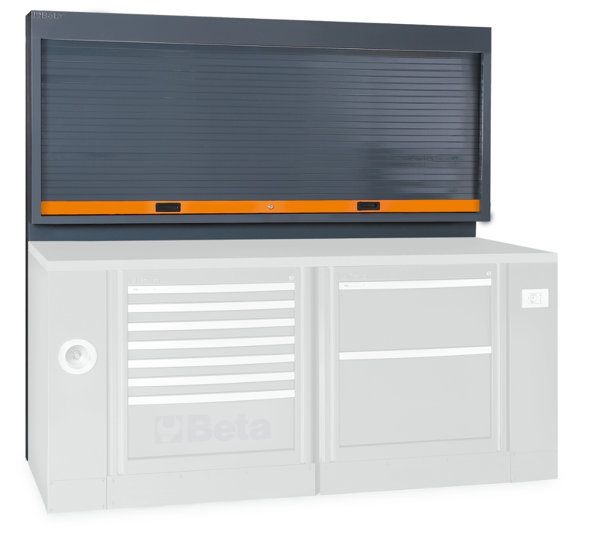 BETA C-55 PSP BETA C-55 PSP C55PS redőnyös szerszámtartó fal műhelyberendezéshez