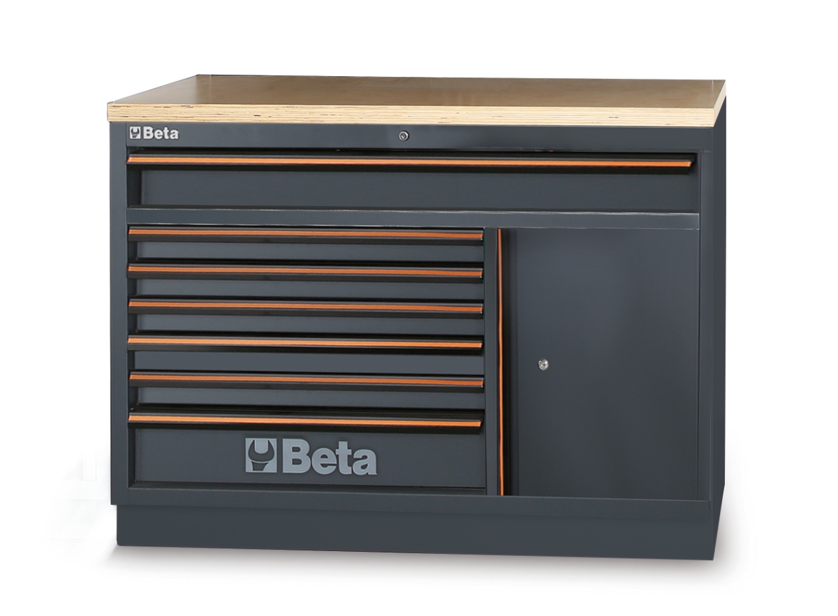 BETA C45PRO 2.0 M7A/W BETA C45PRO 2.0 M7A/W C45PRO 2.0 M7A/W 7 fiókos rögzített modul a C45PRO 2.0 műhelyberendezés összeállításhoz