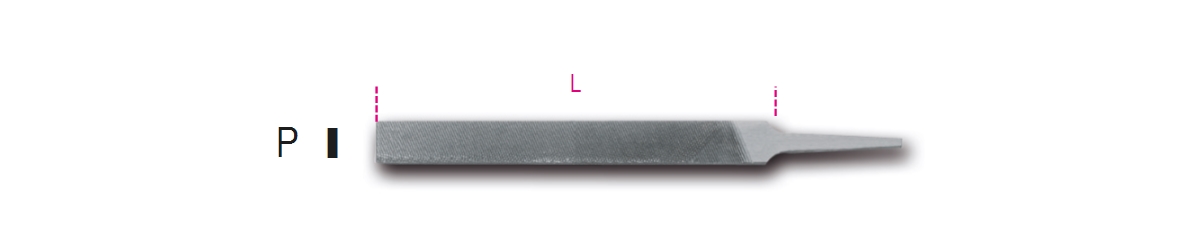 BETA 1718D6/P BETA 1718D6/P 1718D6/P Lapos nagyoló reszelő markolat nélkül