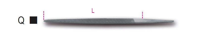 BETA 1718D10/Q BETA 1718D10/Q 1718D10/Q Szögletes nagyoló reszelő markolat nélkül