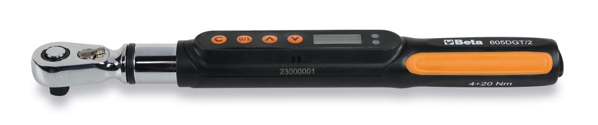 BETA 605DGT/2 BETA 605DGT/2 605DGT/2 Elektronikus nyomatékkulcs 20 Nm maximális nyomatékkal