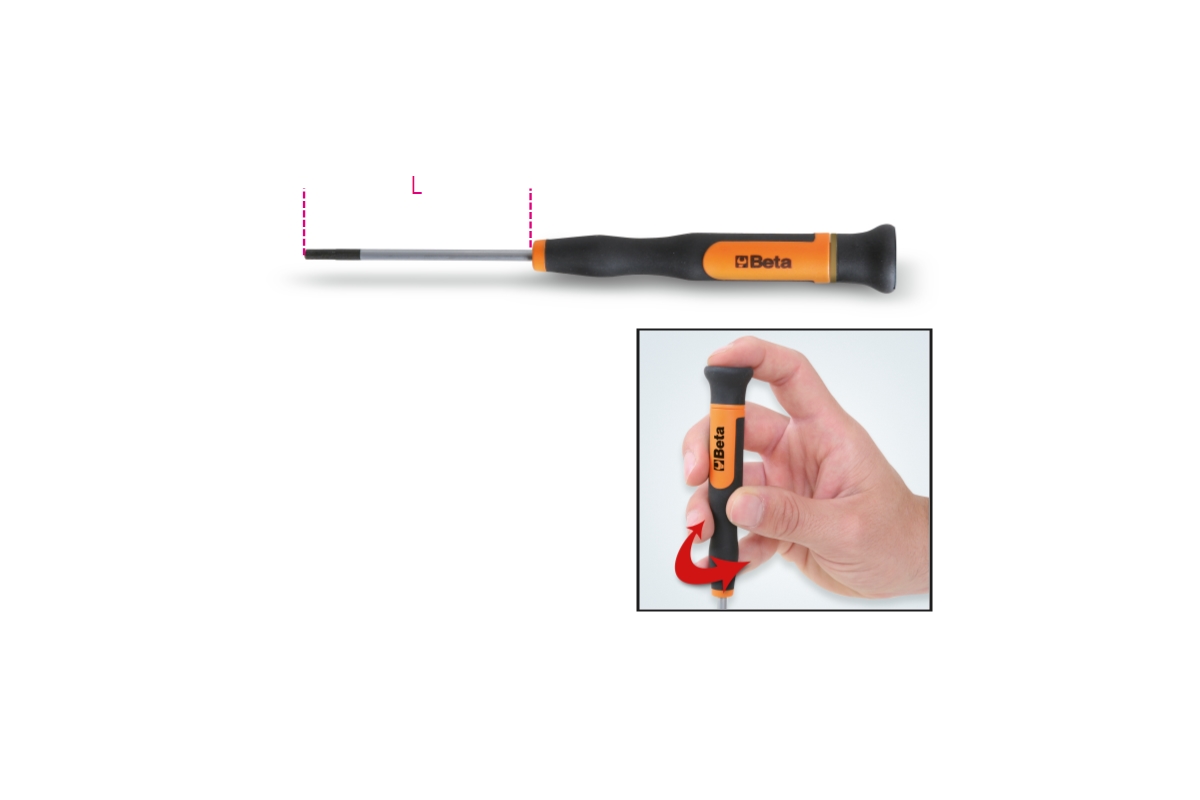 BETA 1257ES/0,9 BETA 1257ES/0,9 1257ES 0,9 Műszerész csavarhúzó - hatszögű