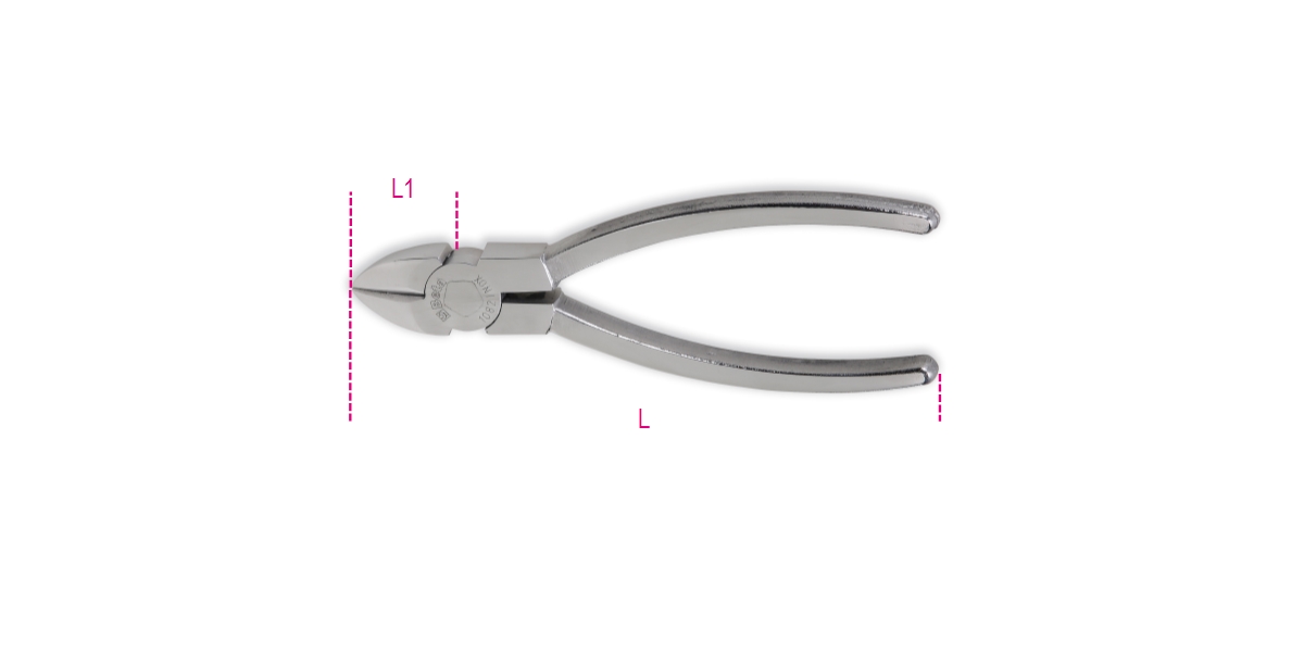 BETA 1082INOX/160 BETA 1082INOX/160 BETA 1082INOX/160 Oldalcsípőfogó, rozsdamentes acél