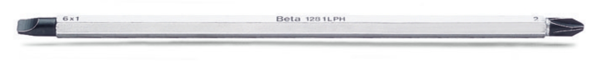 BETA 1281LPH/1 BETA 1281LPH/1 1281LPH/1 Cserélhető csavarhúzószár hasítottfejű és Phillips -csavarokhoz