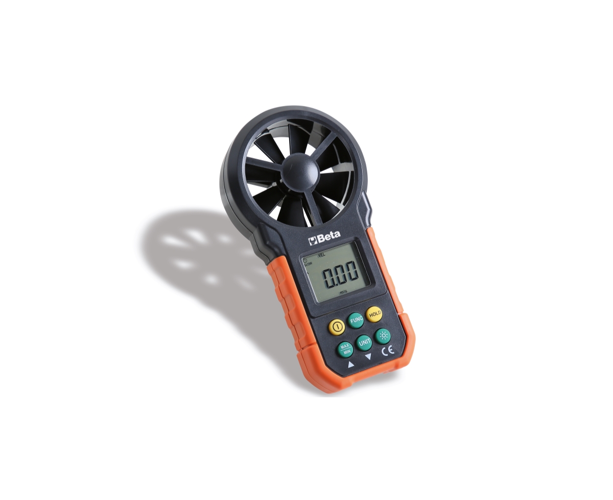 BETA 1760WM BETA 1760WM 1760WM Digitális légkerekes légáramlásmérő csúszásmentes és ütésálló gumi borítással