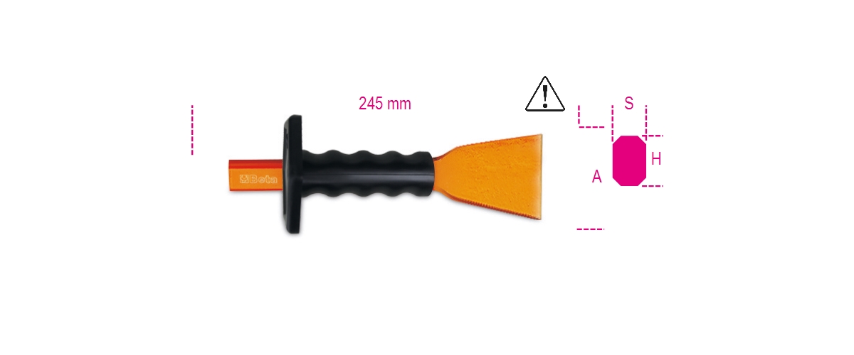 BETA 1702N/PM70 BETA 1702N/PM70 1702N/PM 70 Széles laposvéső kézvédővel