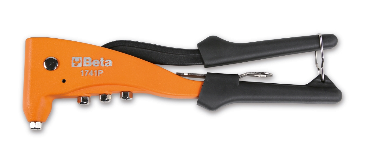 BETA 1741P BETA 1741P 1741P Erősített, kétkezes szegecshúzó 4 darab cserélhető betéttel