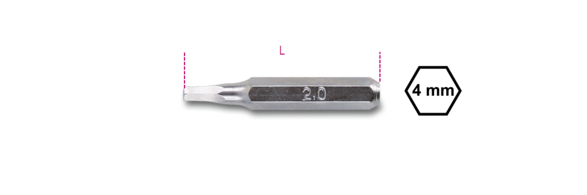 BETA 1256PE/1,5 BETA 1256PE/1,5 1256PE 1,5 Csavarhúzóbetét 4 mm hatszögű csavarokhoz