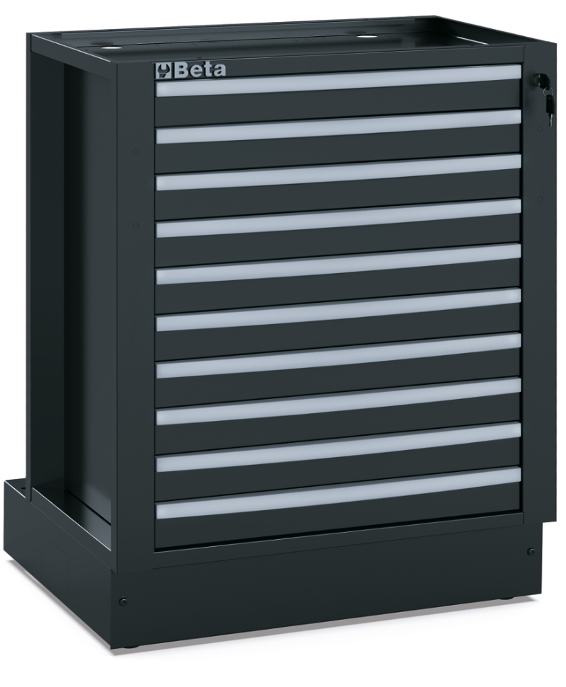 BETA RSC50 M10 BETA RSC50 M10 RSC50 M10 10 fiókos, rögzített modul az RSC50 műhelyberendezés összeállításhoz