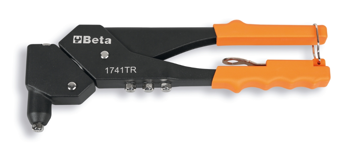 BETA 1741TR BETA 1741TR 1741TR Popszegecshúzó, elforgatható fejjel, 4 db cserélhető betéttel