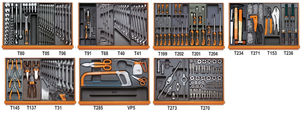 BETA 5908VI/2T BETA 5908VI/2T 5908VI/2T-232 DARABOS SZERSZÁMKÉSZLET