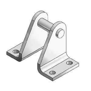 CG-E050SUS CG-E050SUS SMC Csapágybak CG5 hengerhez, átm. 50/63mm  Kengyel/csapágybak