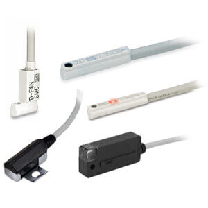 D-M9PVSAPC D-M9PVSAPC SMC El. jeladó,4,5-28VDC,PNP,0,5m-es kábel  D-**PC, Csatlakozóval szerelt jeladó