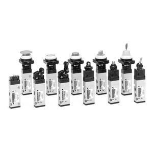 EVZM450-F01-02 EVZM450-F01-02 SMC   EVZM400, 5-utú mechanikus működtetésű szelep, fémes tömítéssel, európai kivitel