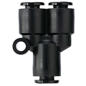 KAU06-00 KAU06-00 SMC Antiszt. gyorscs., Y-idom, 6mm  Y-csatlakozó - KAU-00