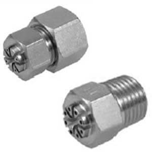 KNS-R01-100-4 KNS-R01-100-4 SMC Fúvóka átm.2,5mm,R1/4menettel  KNS, Alacsony zajszintű fúvóka