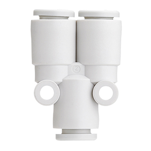 KQ2U16-00A KQ2U16-00A SMC Gyorscsatl., Y-elosztó, 3x16mm  Y-csatlakozó - KQ2U*-00