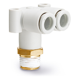 Könyök, 2-szeres, külső menetes - KQ2LU