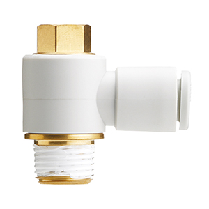 KQ2V04-G01A KQ2V04-G01A SMC Gyorscsatl., könyök, 4mm, G1/8  Univerzális könyök - KQ2V