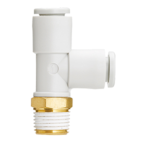 KQ2Y04-M5A KQ2Y04-M5A SMC Gyorscsatl., T-csatl., 2x4mm, M5x0,8  T-gyorscsatlakozó - külső menetes - KQ2Y