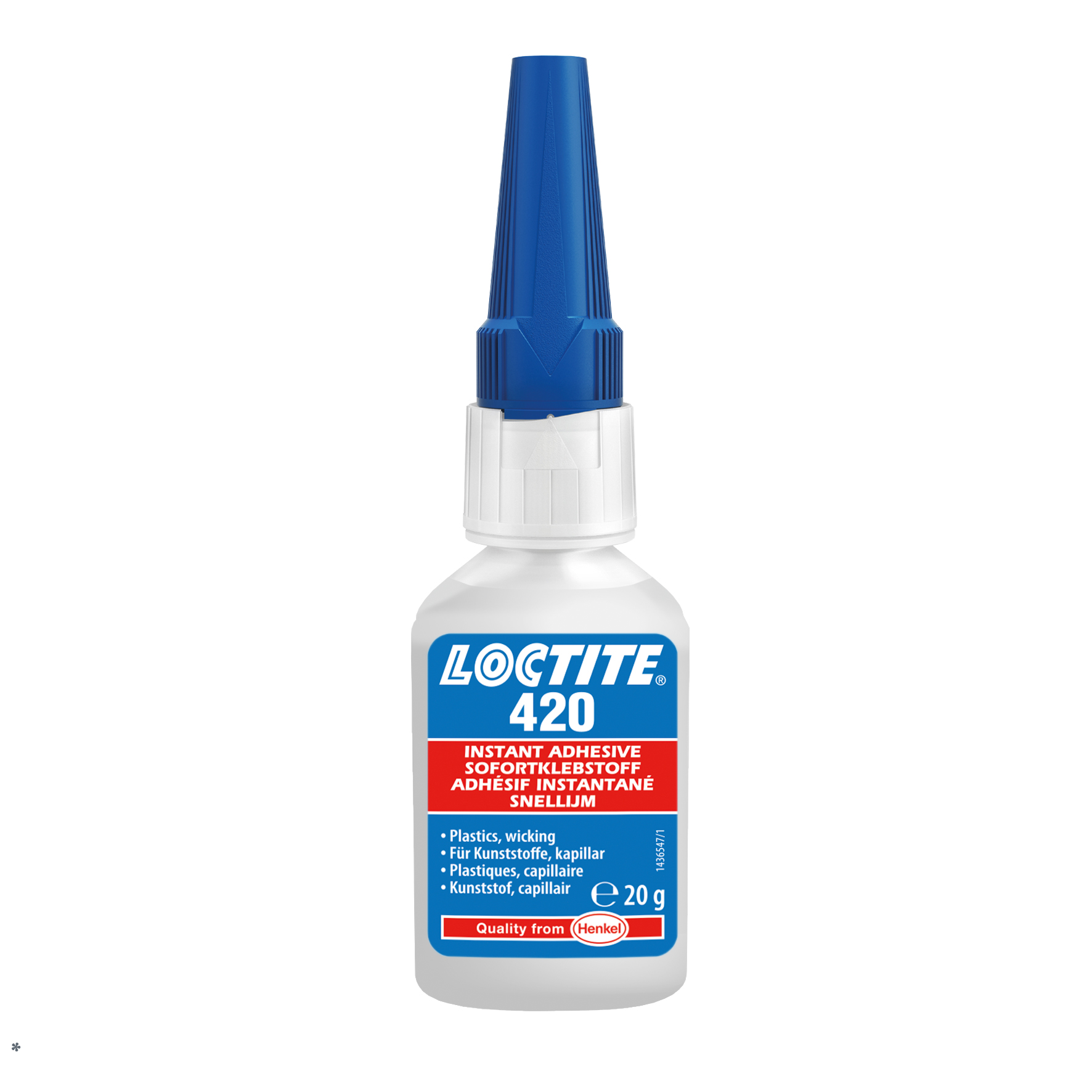 LOCTITE 420         20 g LOCTITE 420         20 g Kapilláraktív pillanatragasztó műanyagokhoz