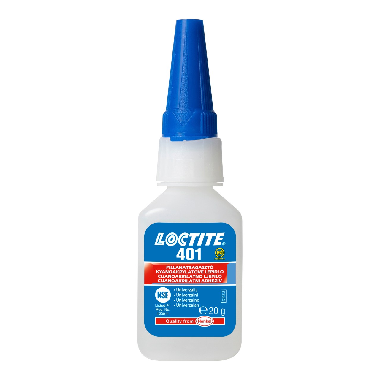 LOCTITE 401         20 g LOCTITE 401         20 g Általános felhasználású, pillanatragasztó