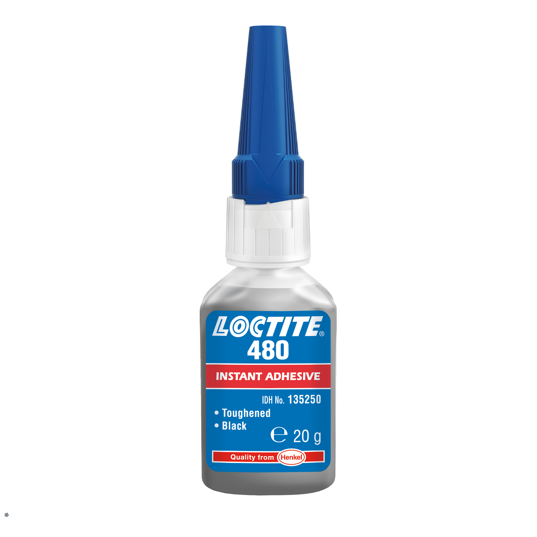 LOCTITE 480         20 g LOCTITE 480         20 g Nagy lefejtési szilárdságú pillanatragasztó, fekete