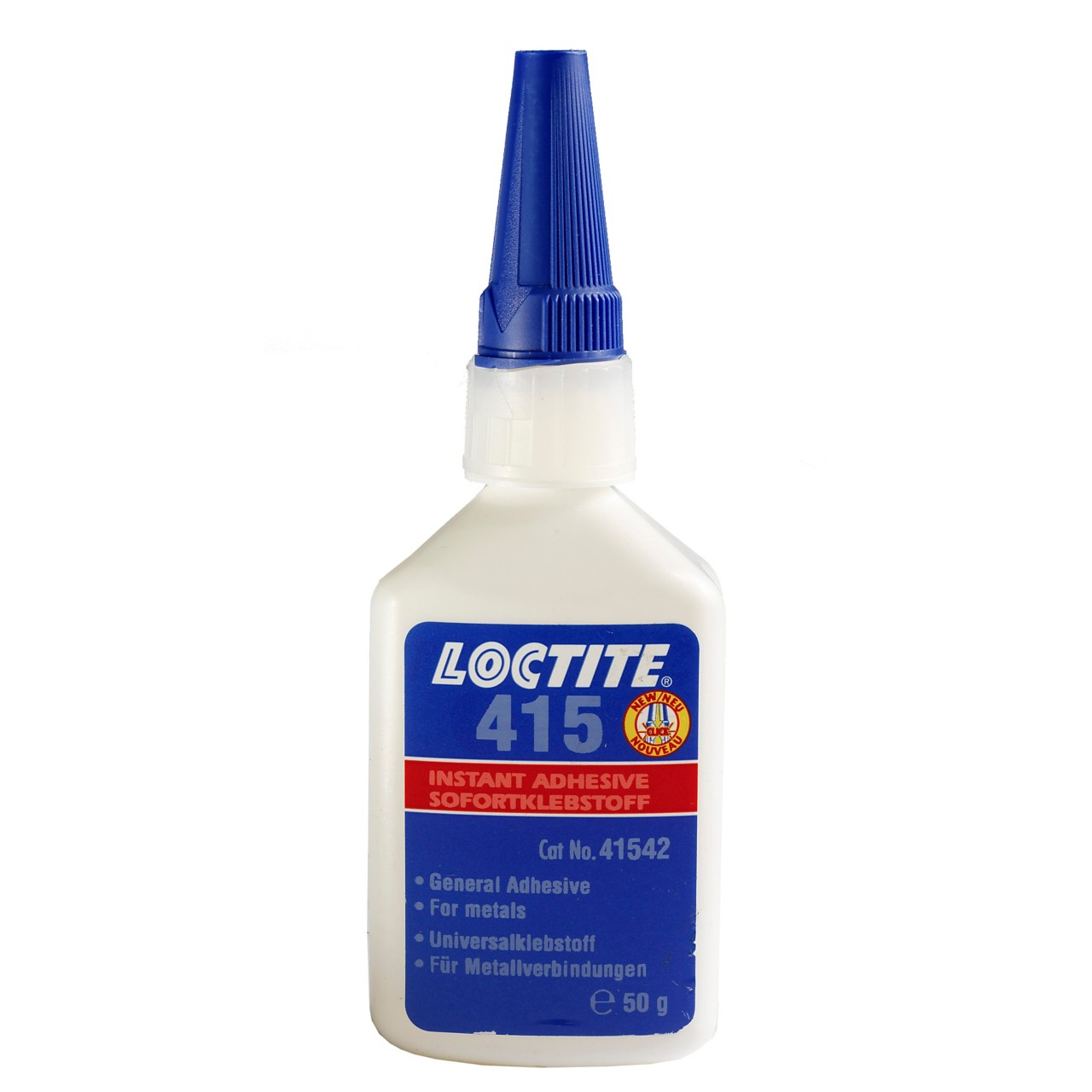 LOCTITE 415         50 g LOCTITE 415         50 g Nagy viszkozitású pillanatragasztó fémragasztáshoz