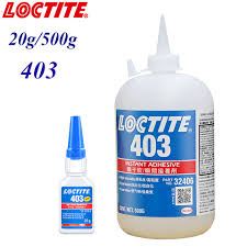 LOCTITE 403         500 g LOCTITE 403         500 g Nem kifehéredő, veszélyjel mentes, nagy viszkozitású pillanatragasztó