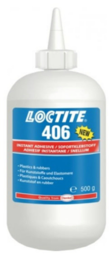 LOCTITE 406         500 g LOCTITE 406         500 g Pillanatragasztó műanyag ragasztásához